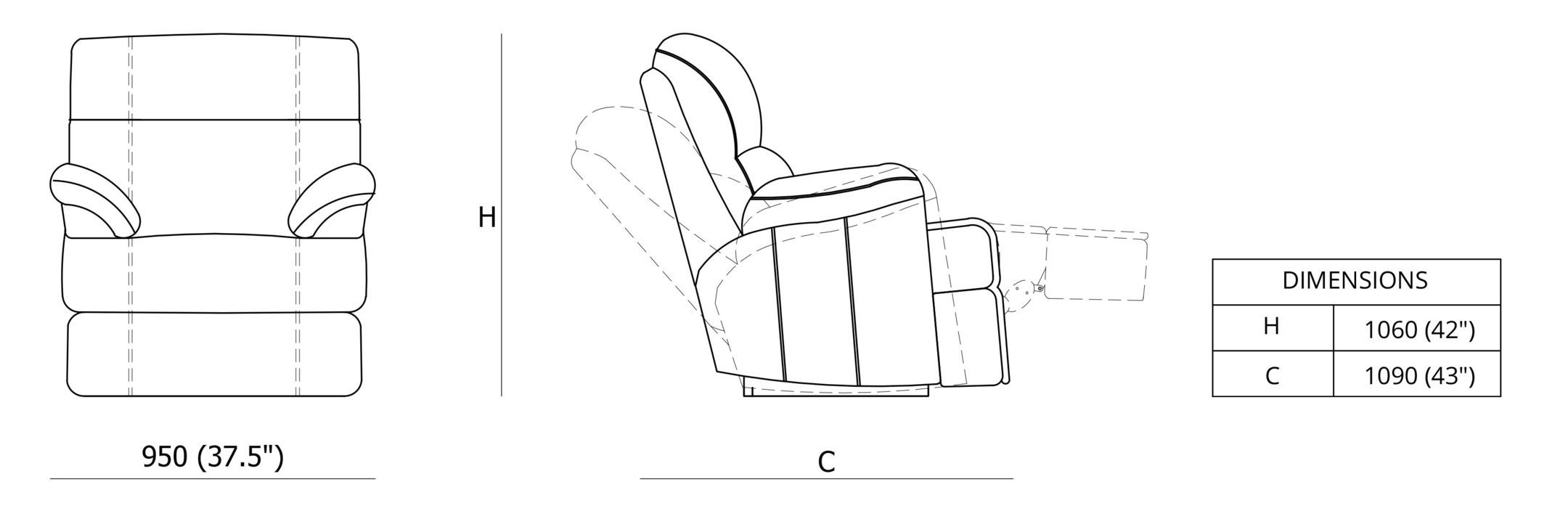 Turino Dimensions
