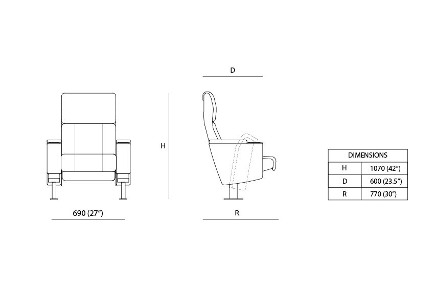 Verona Tip-up DIMS