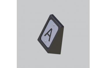 ARC End Cap with Row Lettering