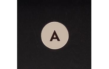 Aluminium Round Row Lettering
