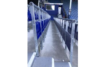 Rail seating